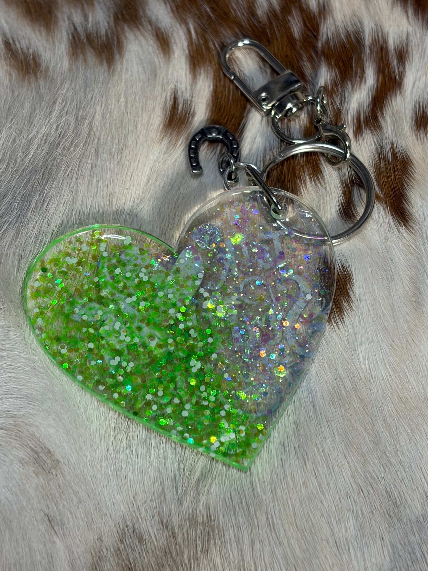 Western Cowgirl Resin Acrylic Bag Charm Talk Southern to Me Purse charm Backpack Charm