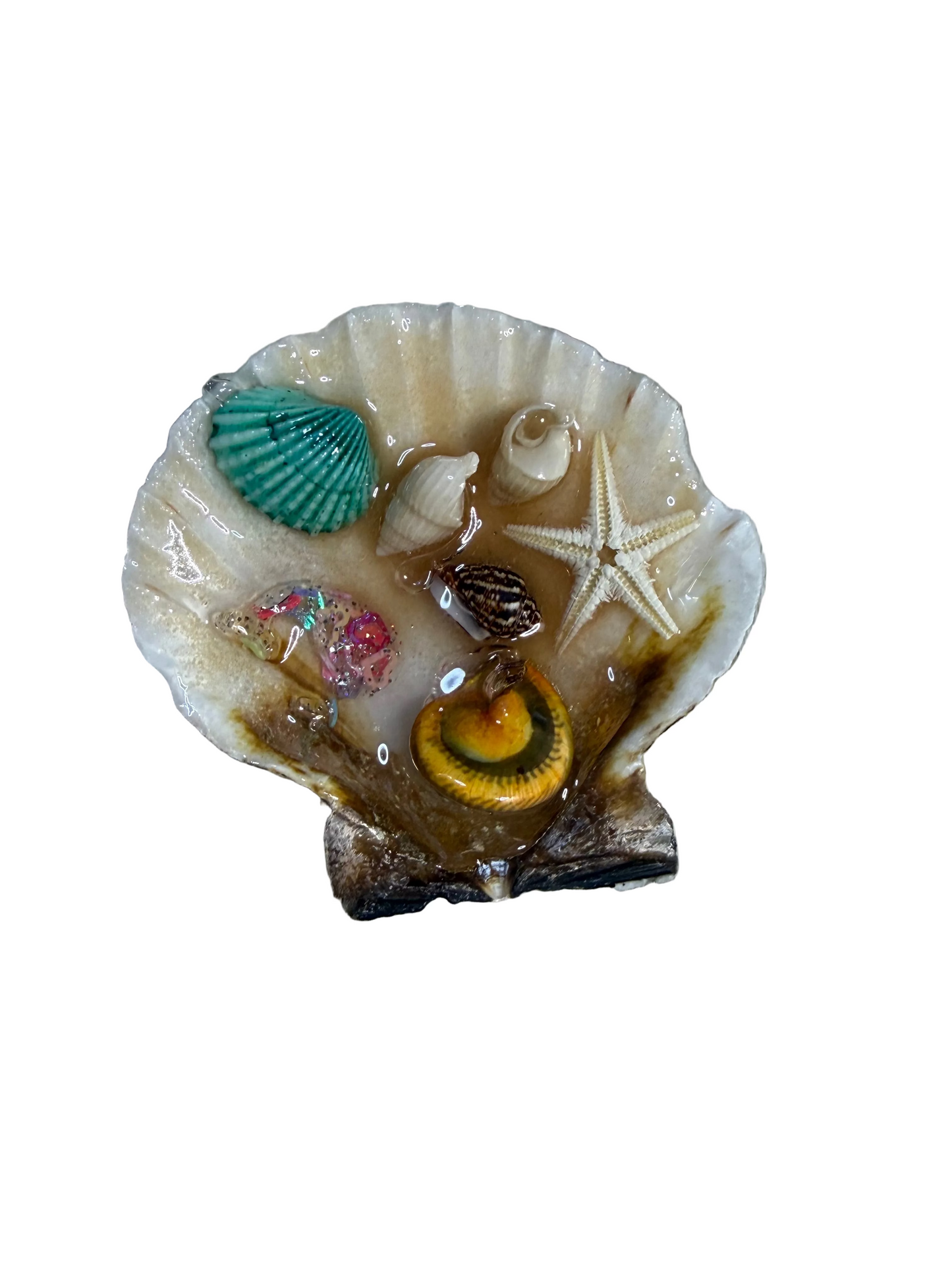 Ocean Scene Resin Refrigerator Magnet Star Fish