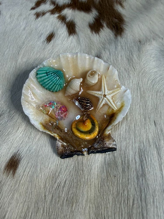 Ocean Scene Resin Refrigerator Magnet Star Fish