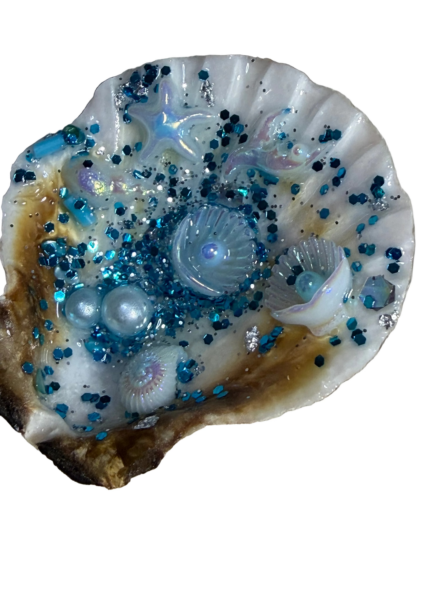 Resin Sea Shell Refrigerator Magnet Sea Shells Pearls