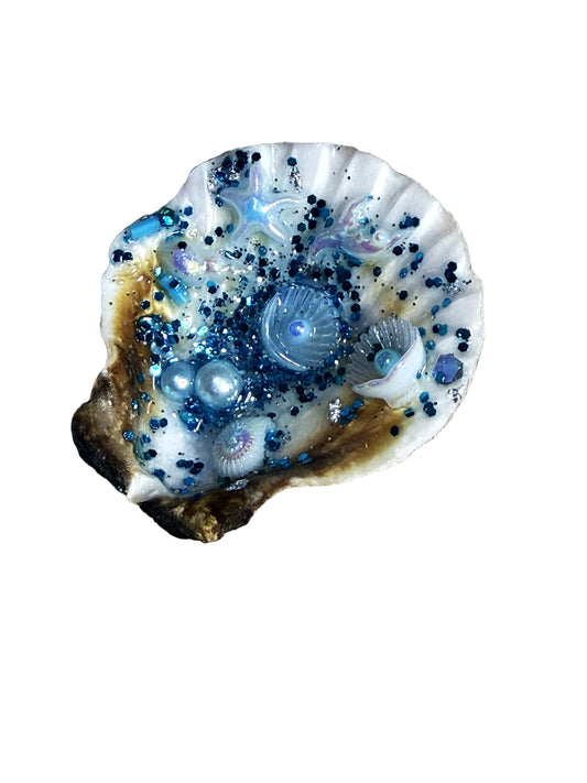 Resin Sea Shell Refrigerator Magnet Sea Shells Pearls