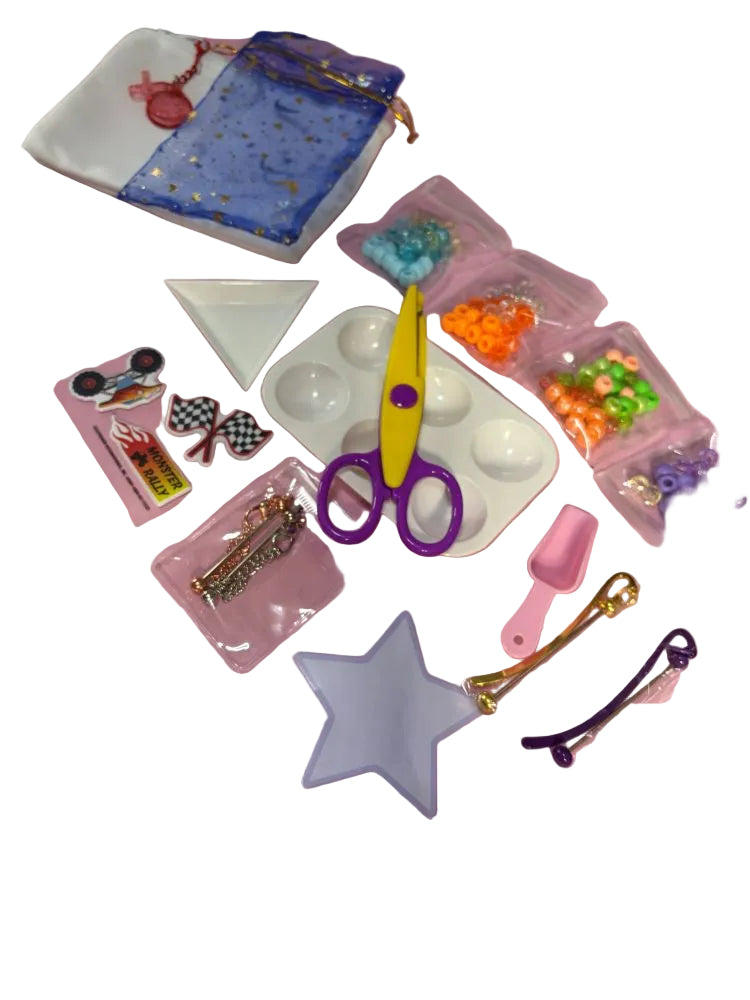 Kids Crafting Kit Bookmarks Bag Charm Boy's Girl's
