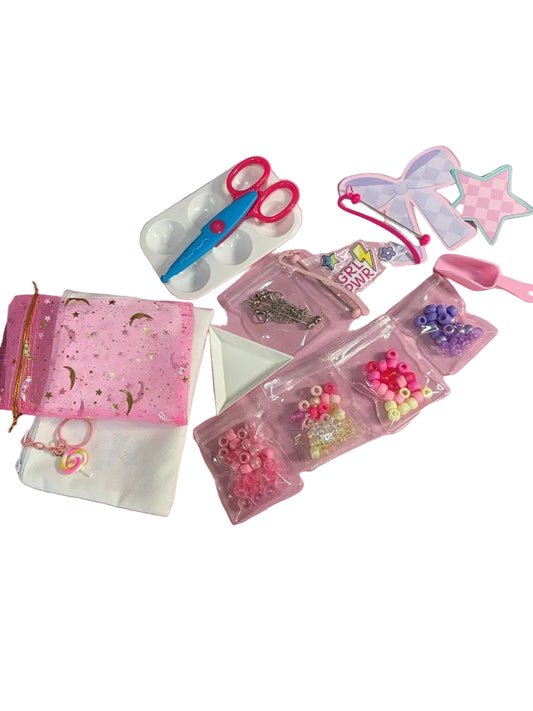 Kids Crafting Kit Bookmarks Bag Charm Boy's Girl's