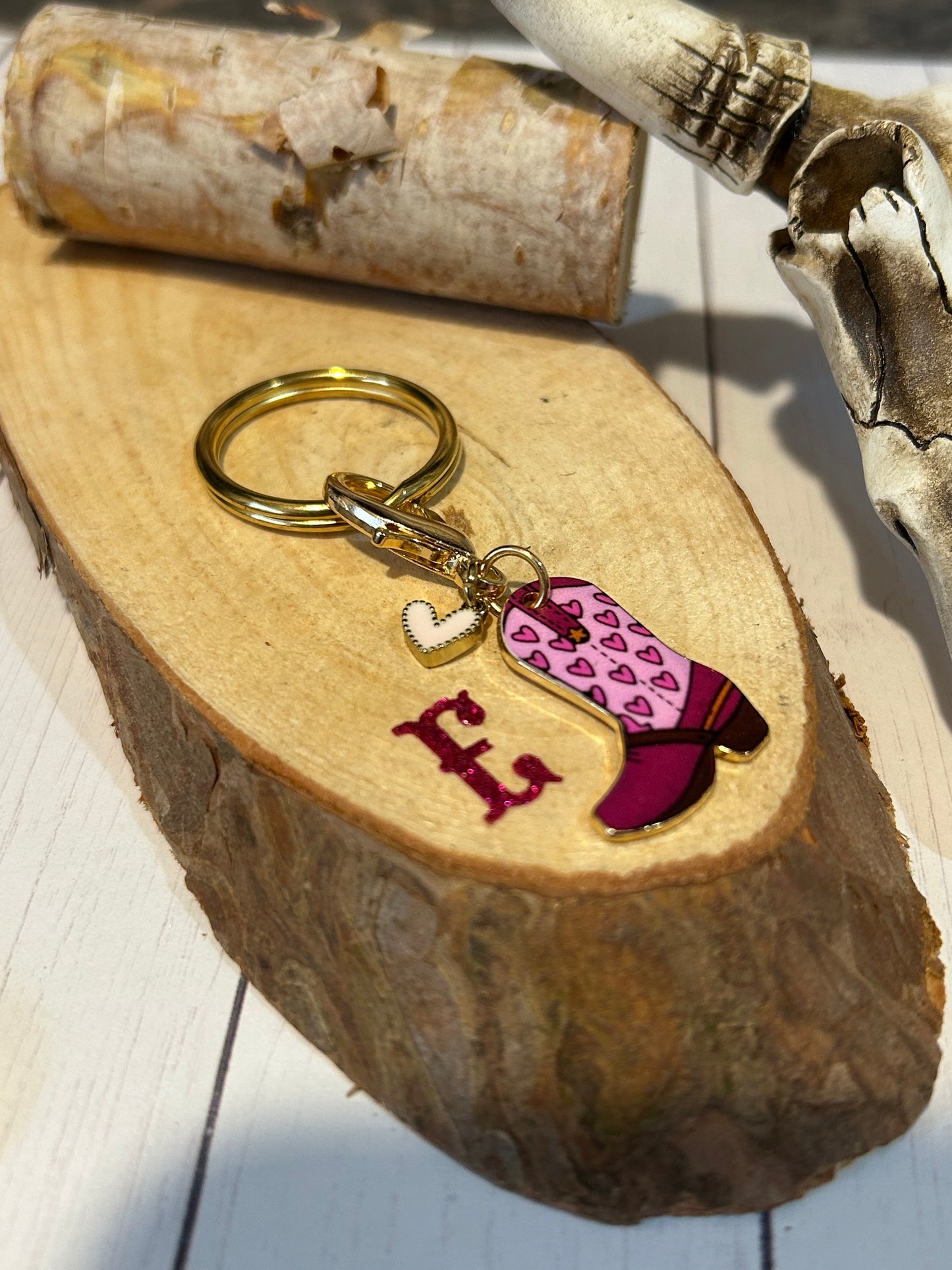 Western Boot Keychains Assorted Colors