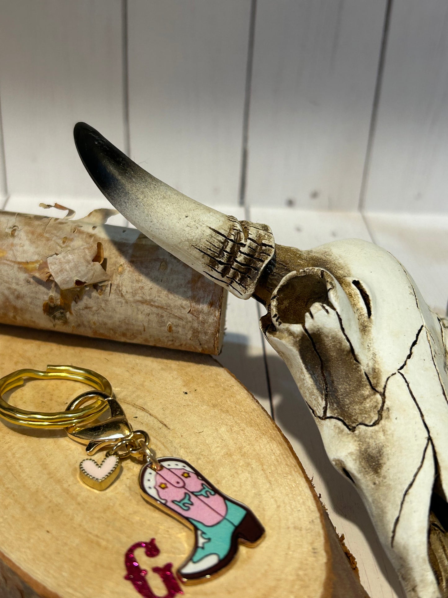 Western Boot Keychains Assorted Colors