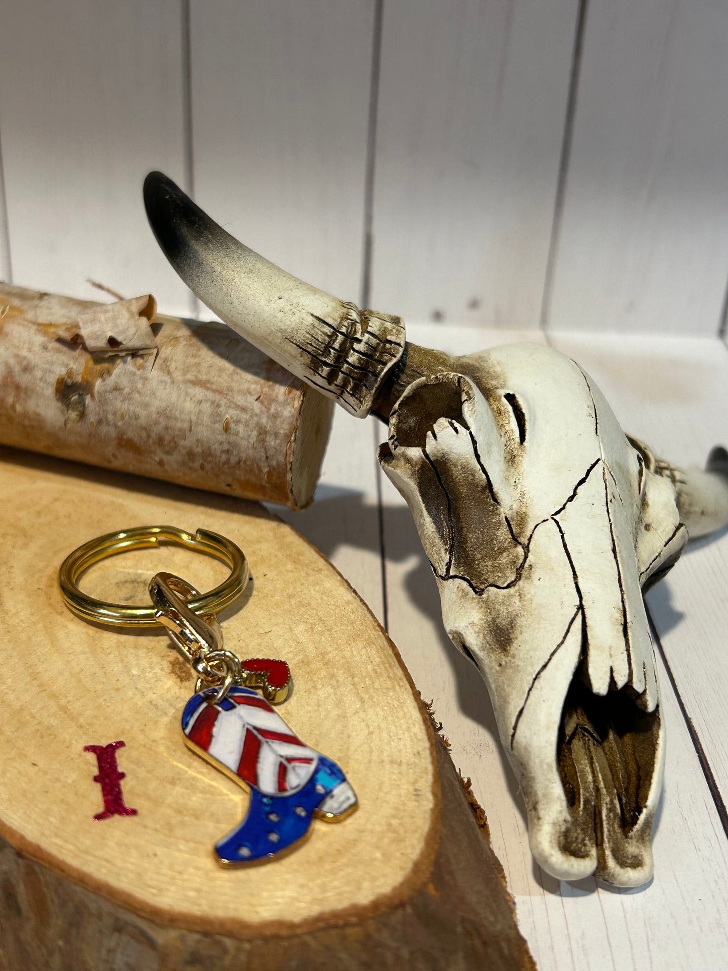 Western Boot Keychains- Bag Charms