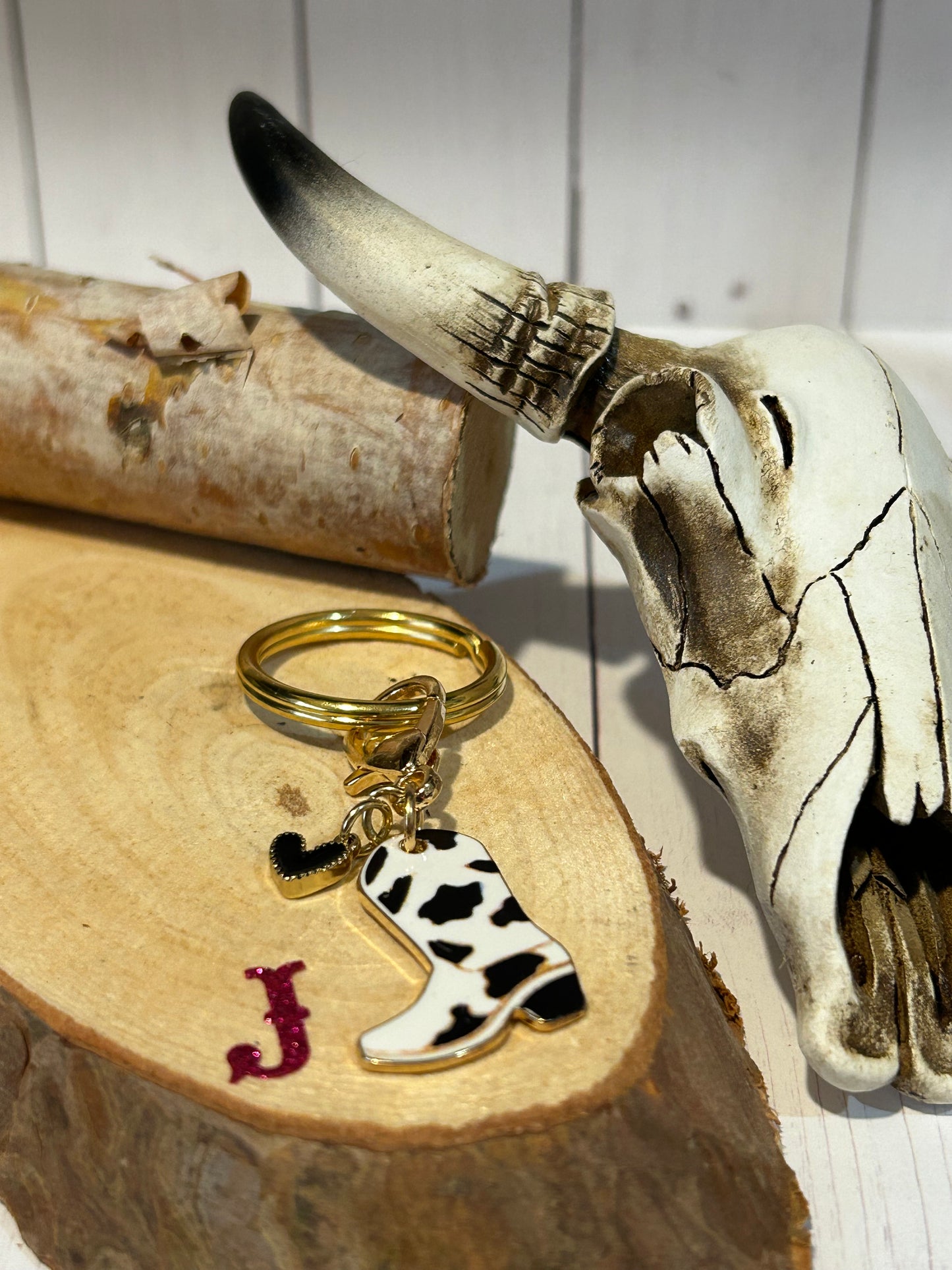 Western Boot Keychains- Bag Charms