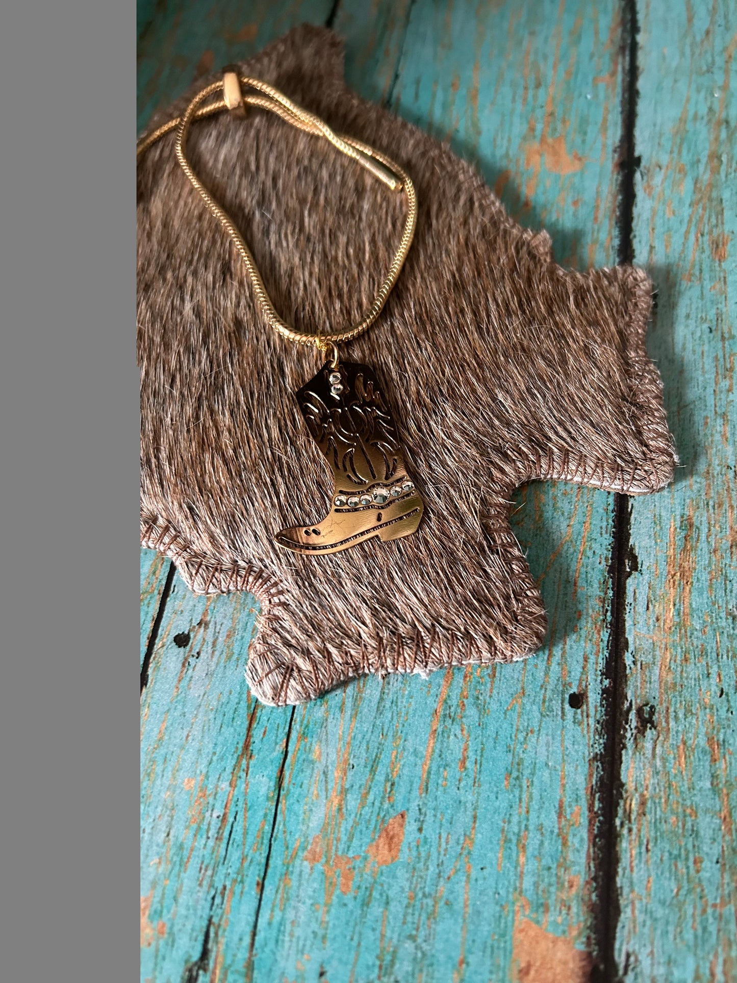 Western Boots Charm Bracelets Two Styles