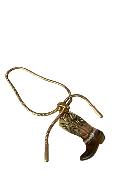 Western Boots Charm Bracelets Two Styles