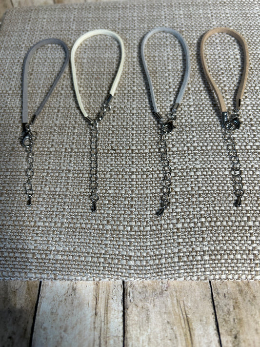 Imitation Suede Bracelets Set of Four