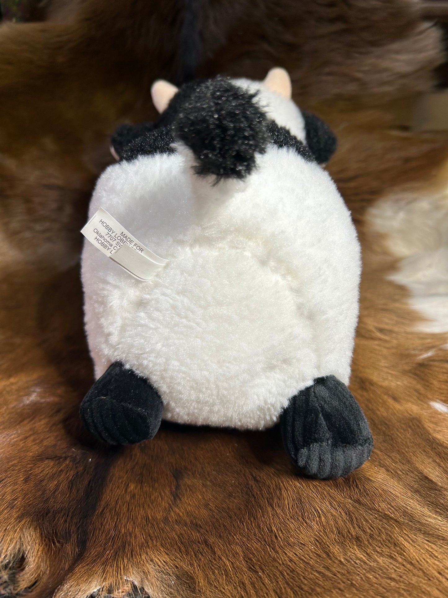 Plush Soft Pig or Cow Stuff Animals