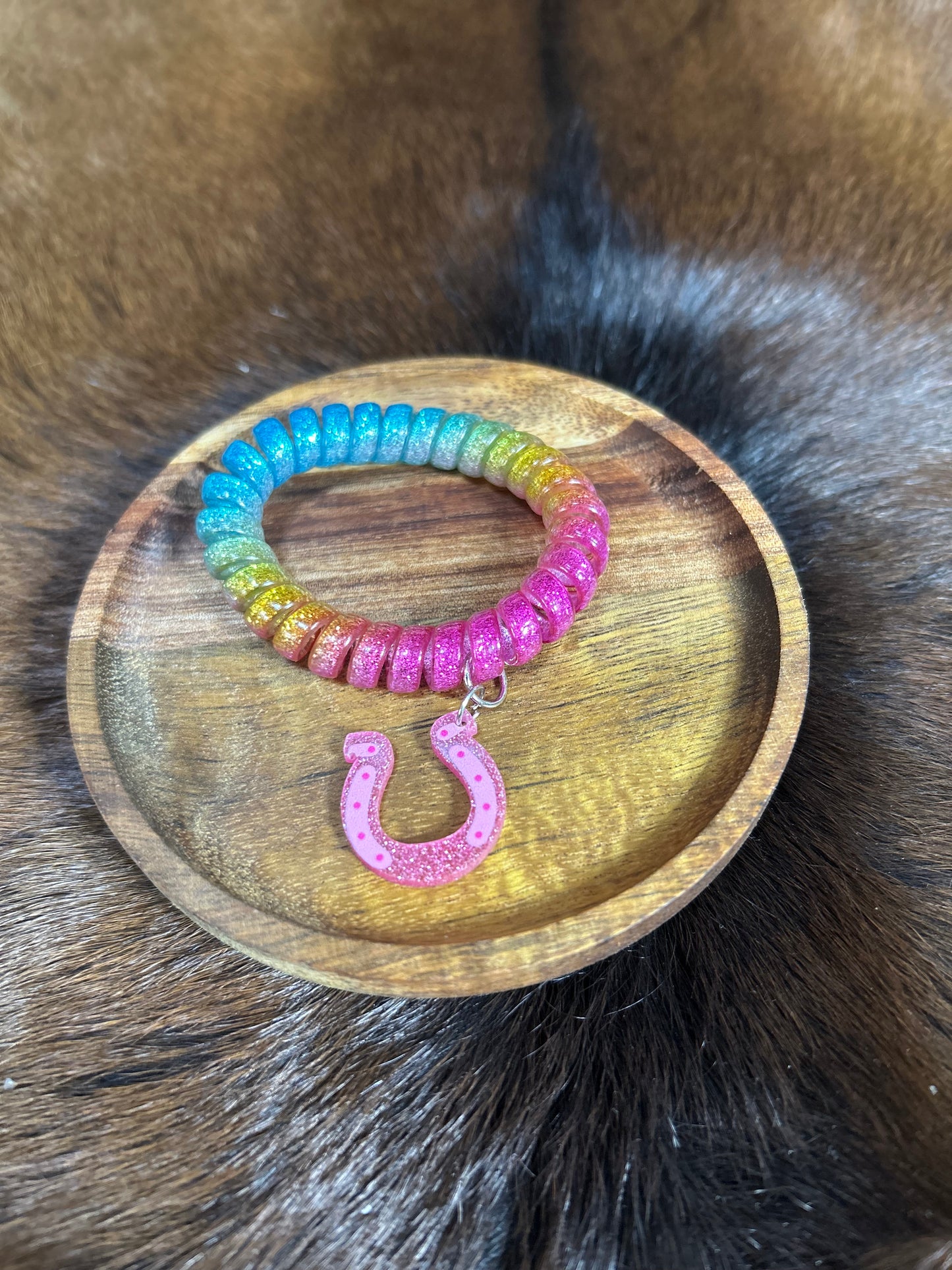 Young Girls Streatch Bracelets Assorted Charms