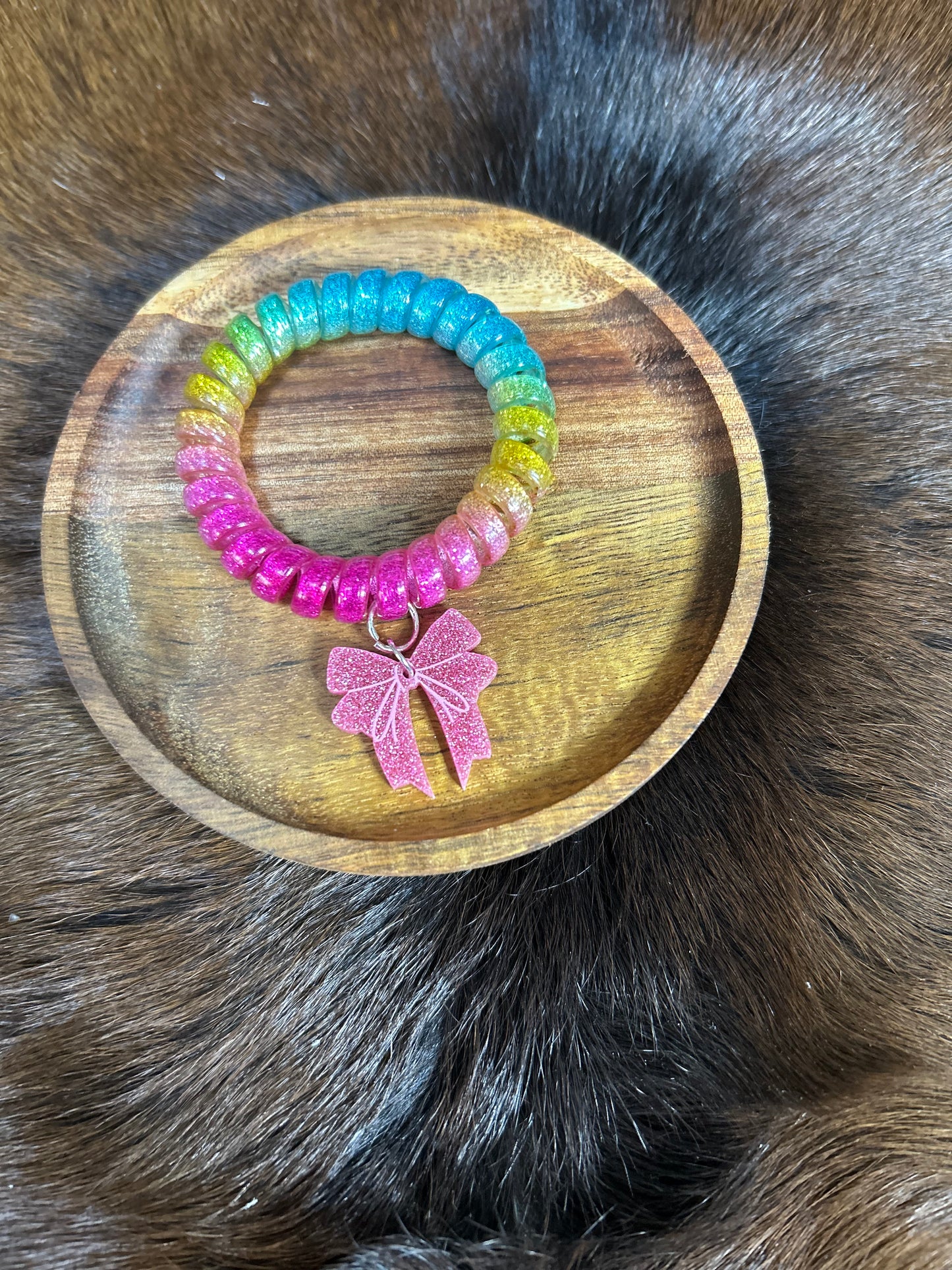 Young Girls Streatch Bracelets Assorted Charms