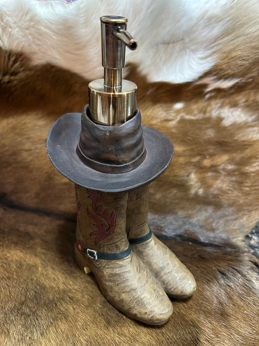Boot Hat Soap Pump Kitchen Bathroom