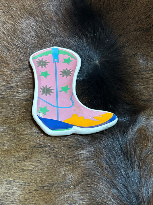 Cowboy Boot Jewelry Holder key Holder Change Holder