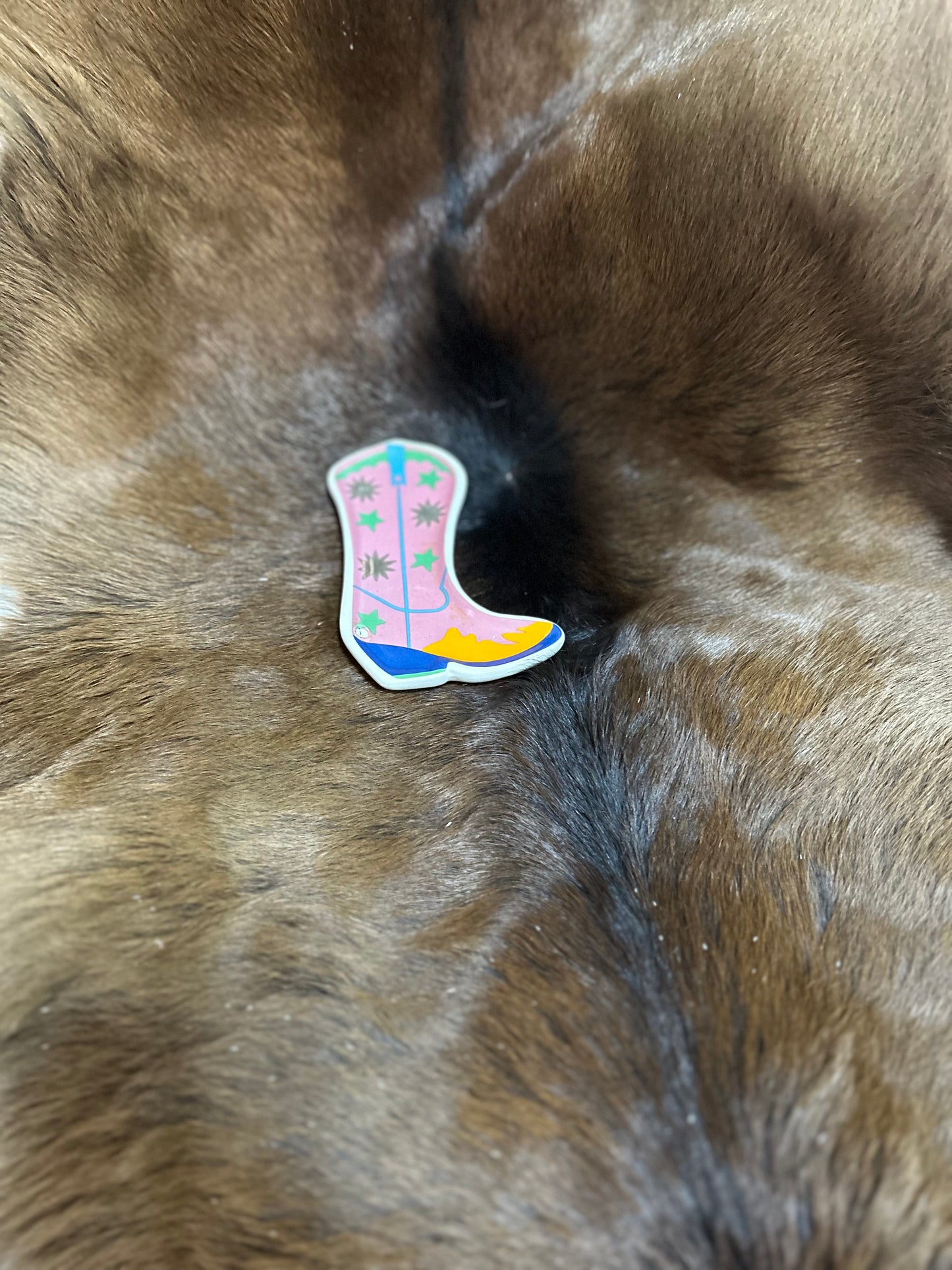 Cowboy Boot Jewelry Holder key Holder Change Holder