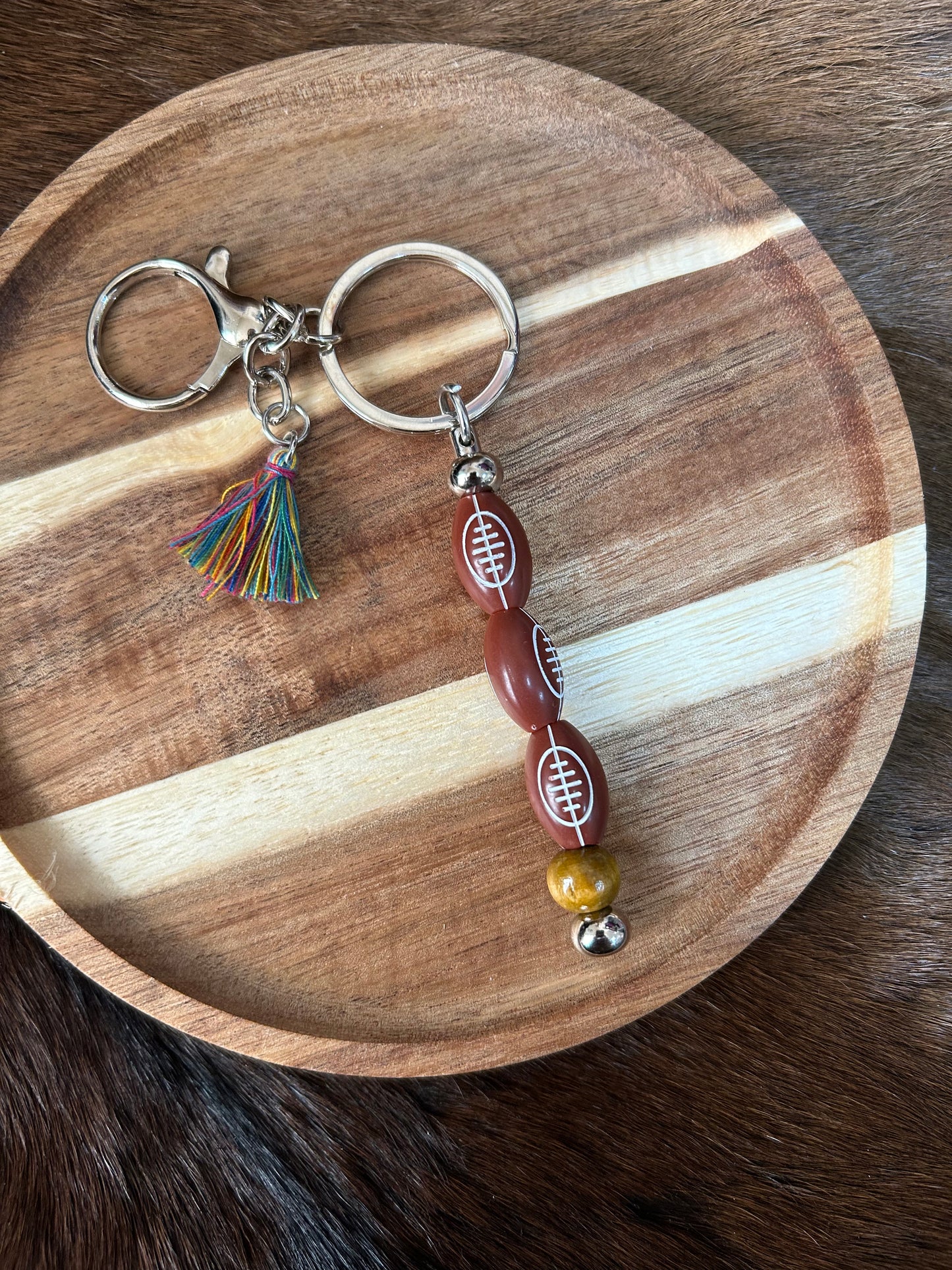 Sport Keychains Football Soccer Bag Charm Purse Charm Backpack Unisex