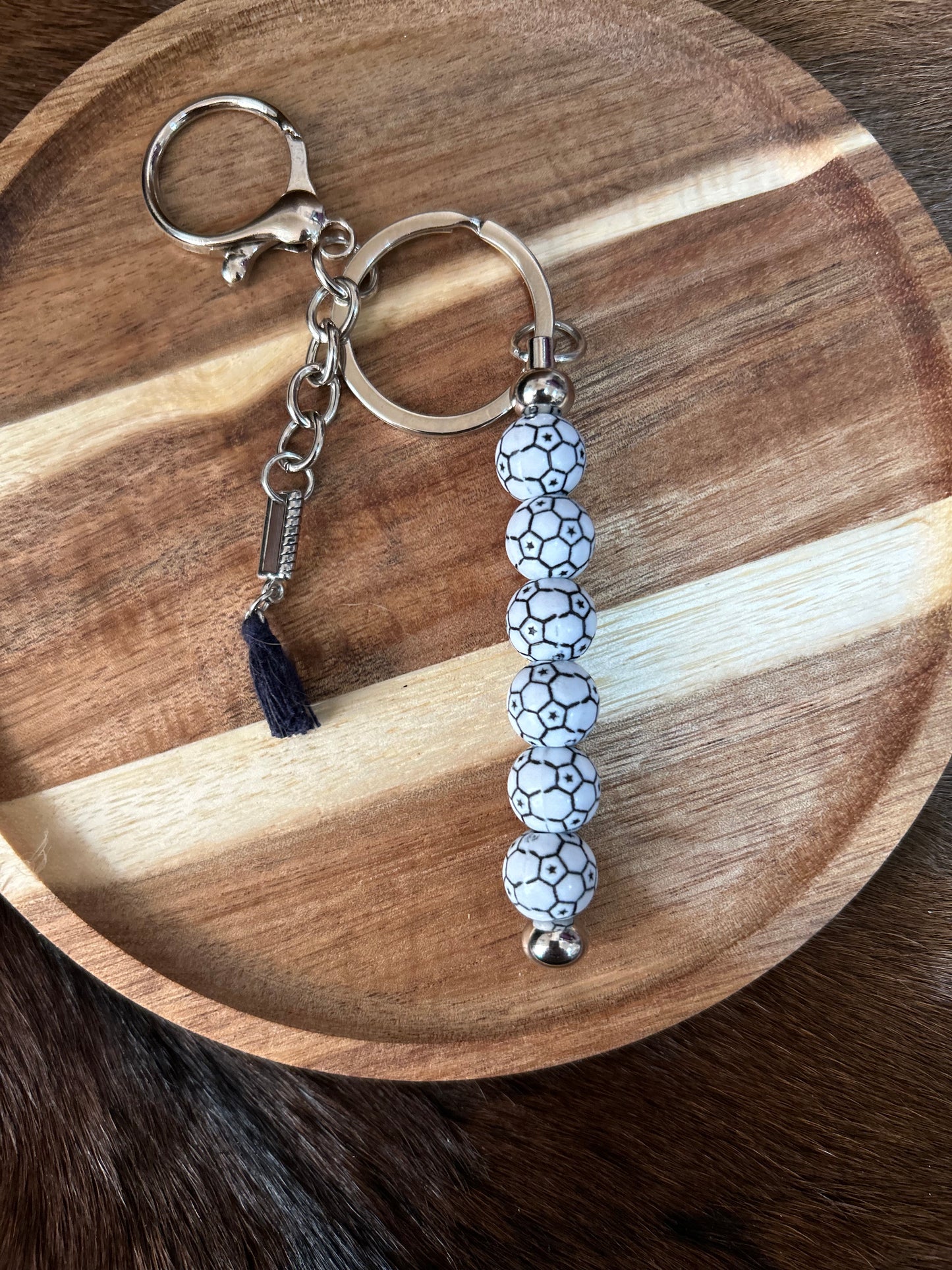Soccer Keychain