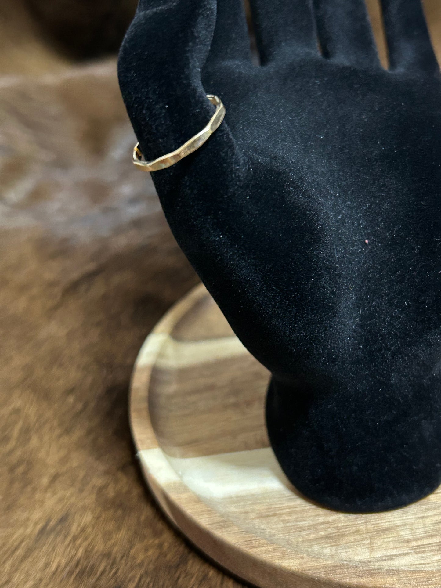 Crystal Floating Butterfly Ring  Wild Fable™ Gold: Stacking Rings,  Sizes 6-8