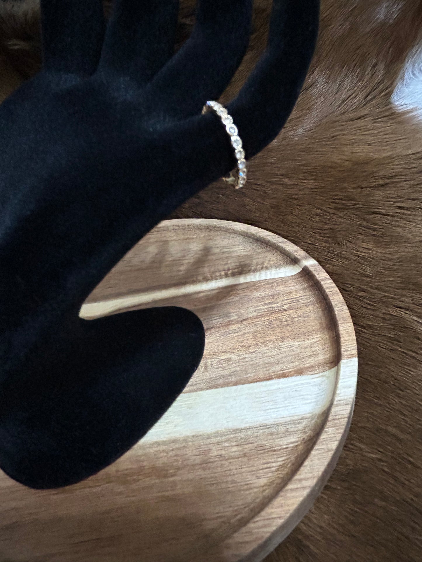 Crystal Floating Butterfly Ring  Wild Fable™ Gold: Stacking Rings,  Sizes 6-8