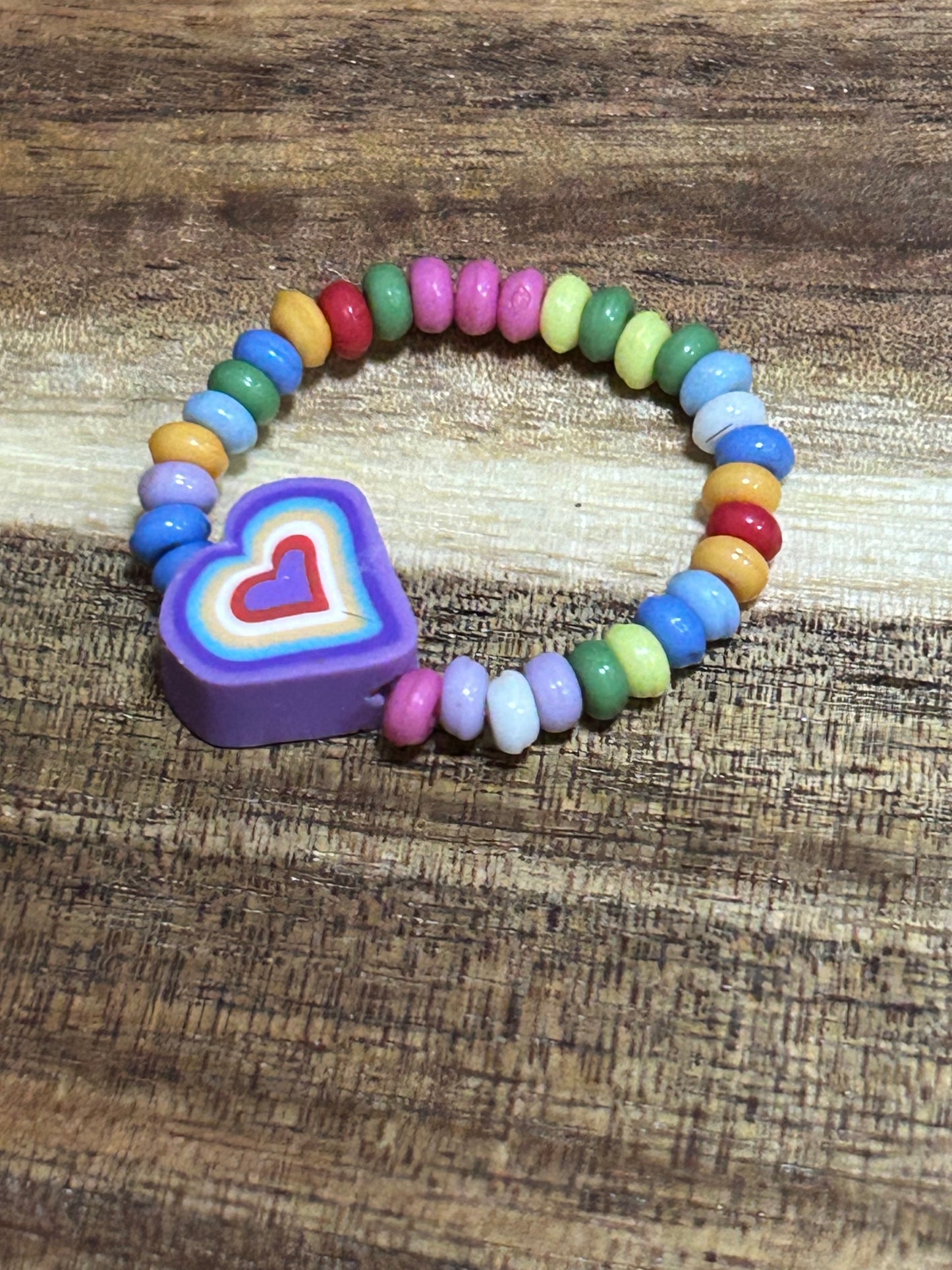 Rings for Girls Cute Smiley Bear  Heart Designs