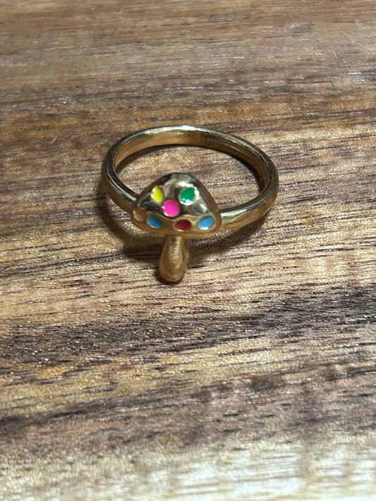 Rings for Girls Cute Smiley Bear  Heart Designs