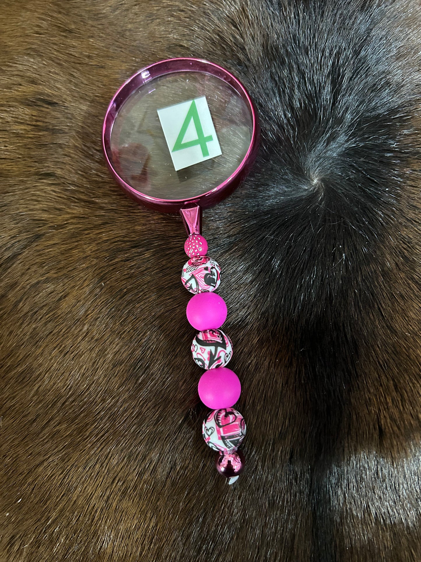 Beaded Magnifiers Glass