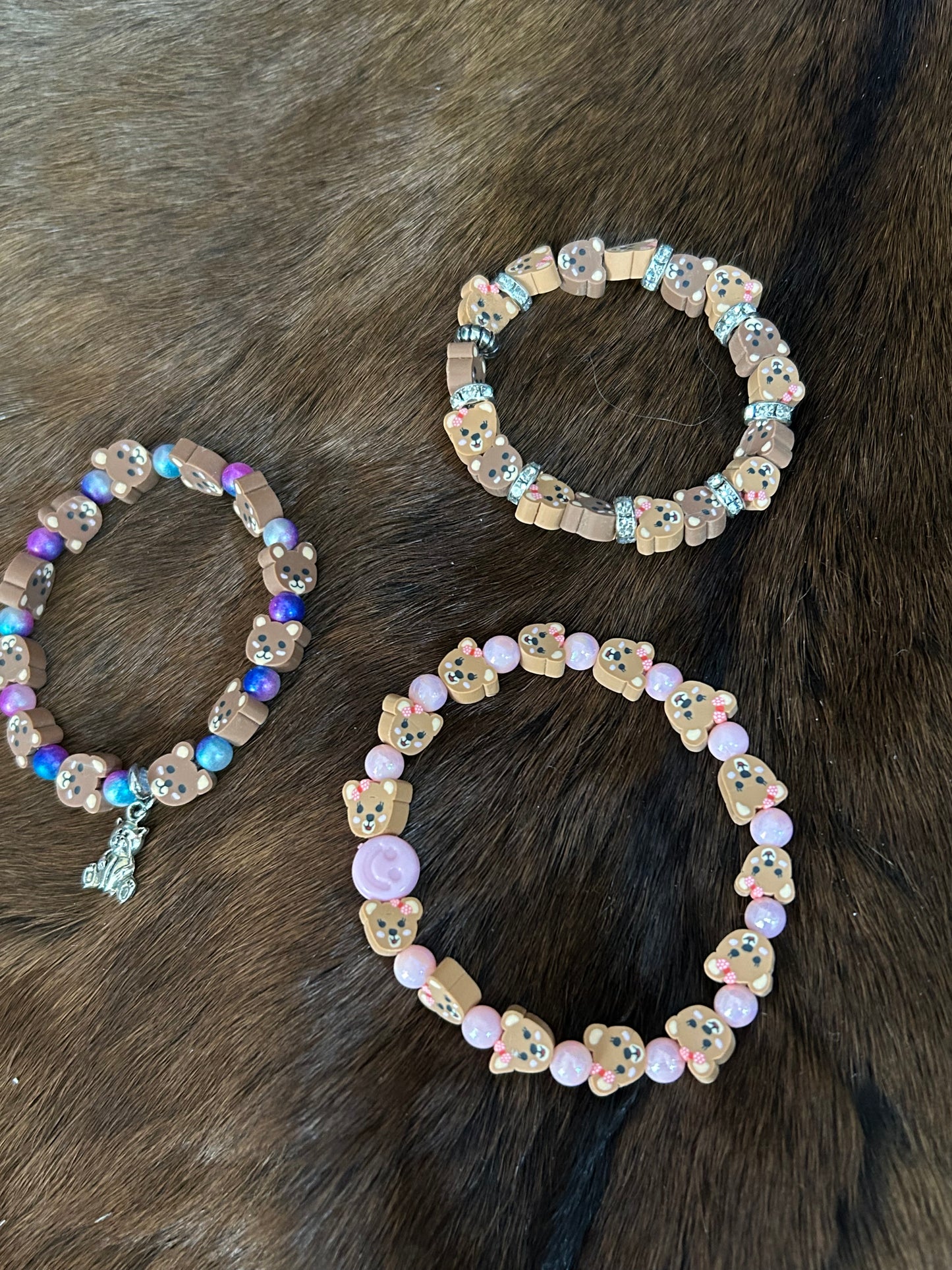 Girls Little Bear Bracelet