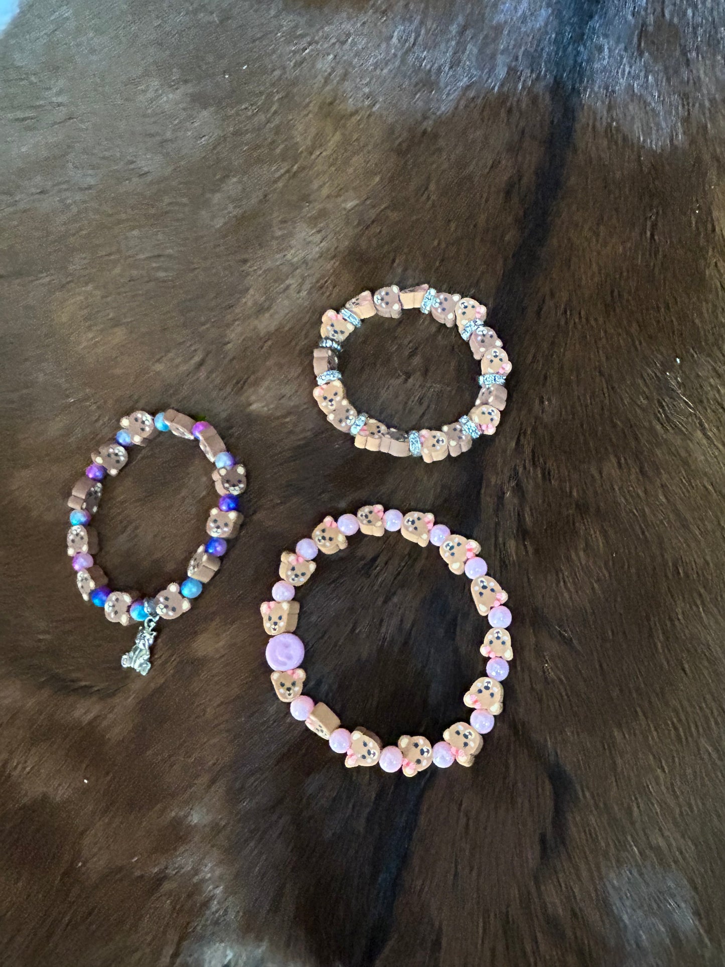 Girls Little Bear Bracelet