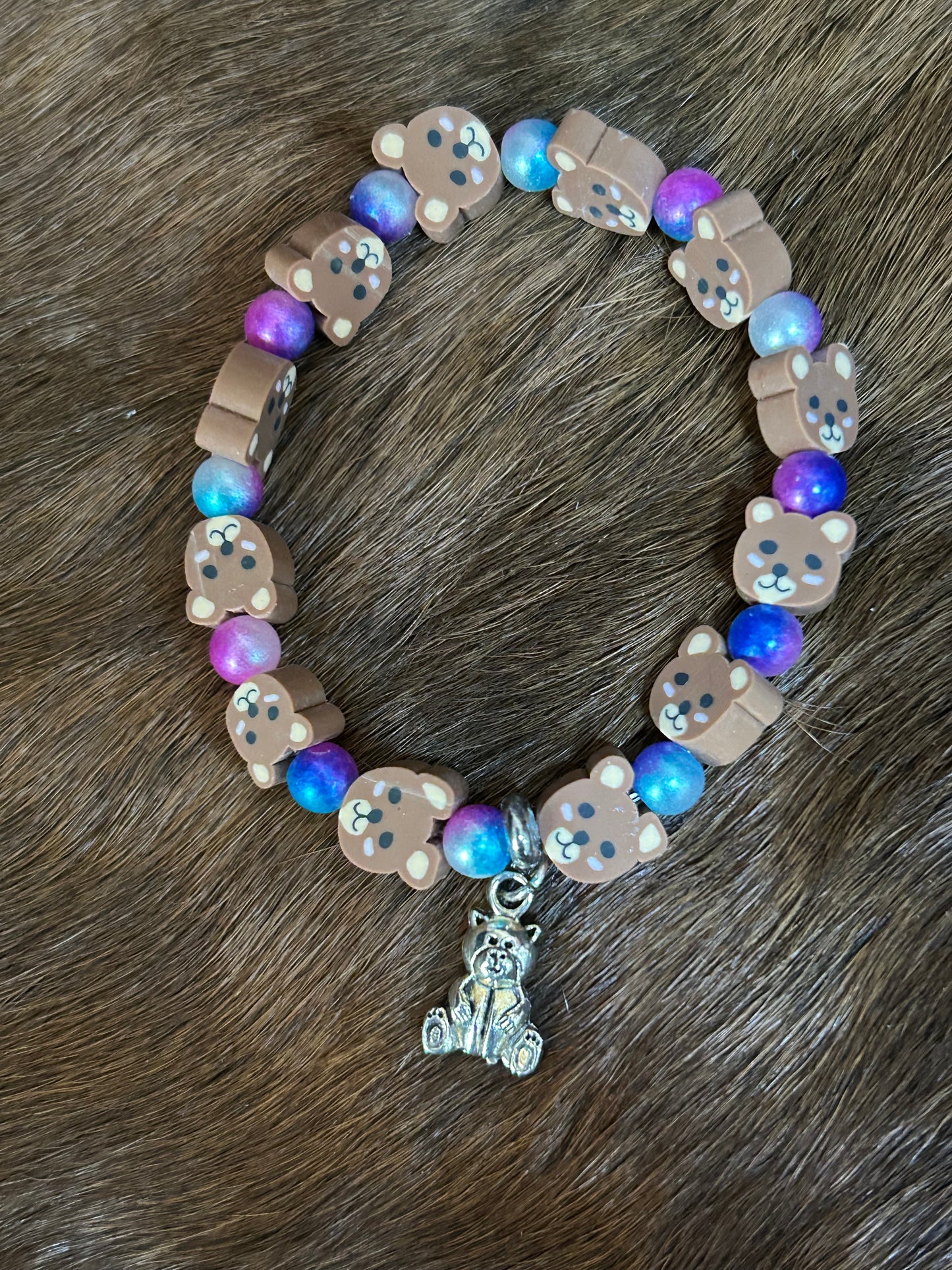 Girls Little Bear Bracelet