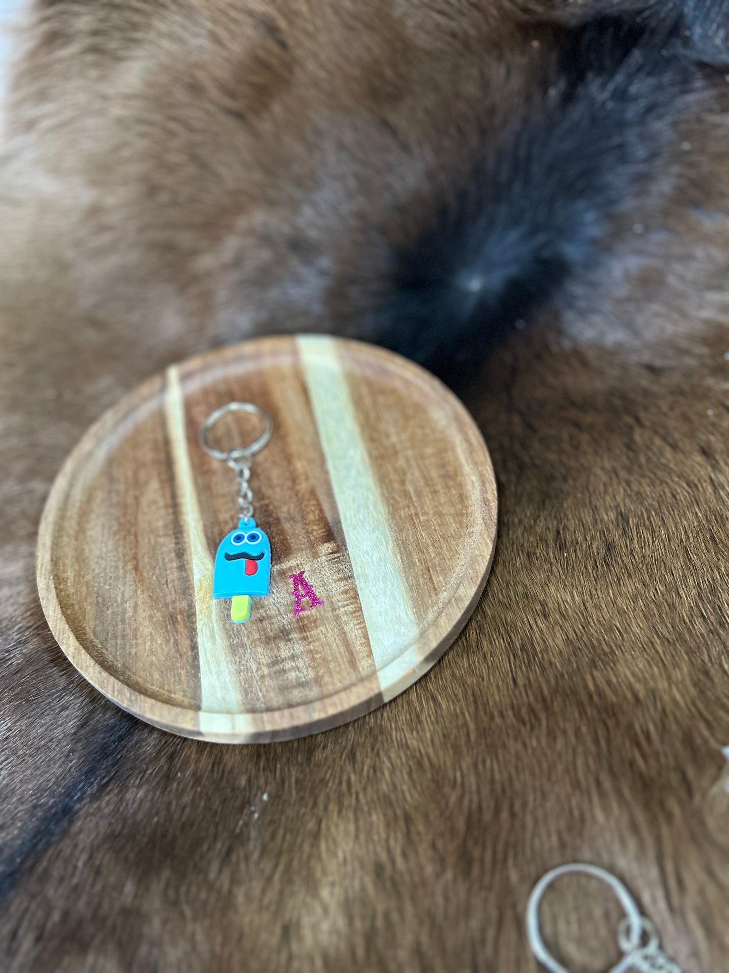 Childrens Ice Cream Bars Ice Cream Cone Key Chain Bag Charm