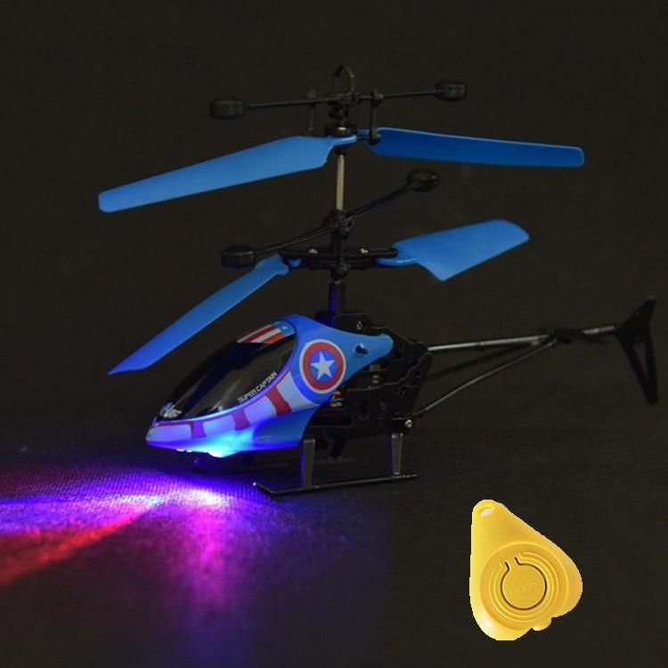 LED Flying Induction Plane - Fun & Interactive Toy for Kids!-1