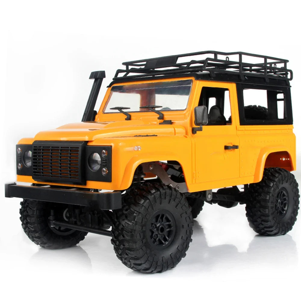 MN-D90 1/12 Scale Off-Road RC Truck with LED Lights - 4WD Adventure-0