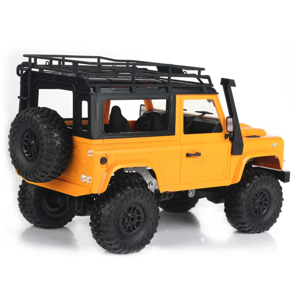 MN-D90 1/12 Scale Off-Road RC Truck with LED Lights - 4WD Adventure-4