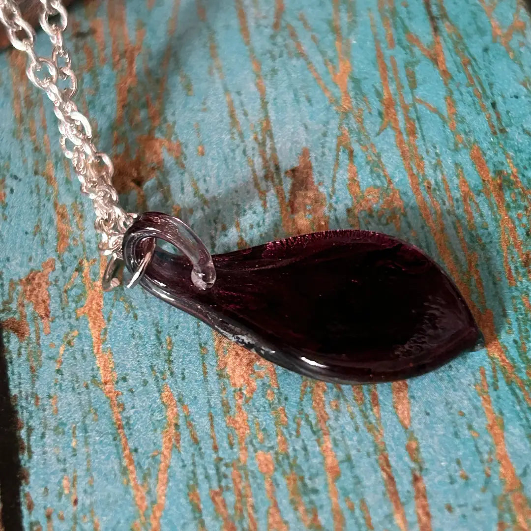 Multicolor Glass Pendent Necklace