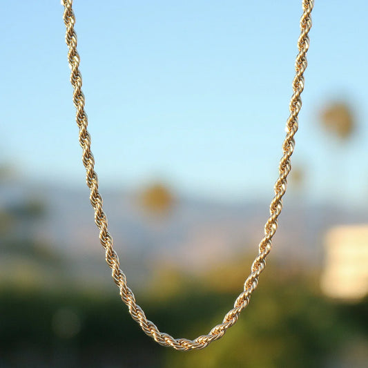 Rope Chain Necklace - 4mm-0