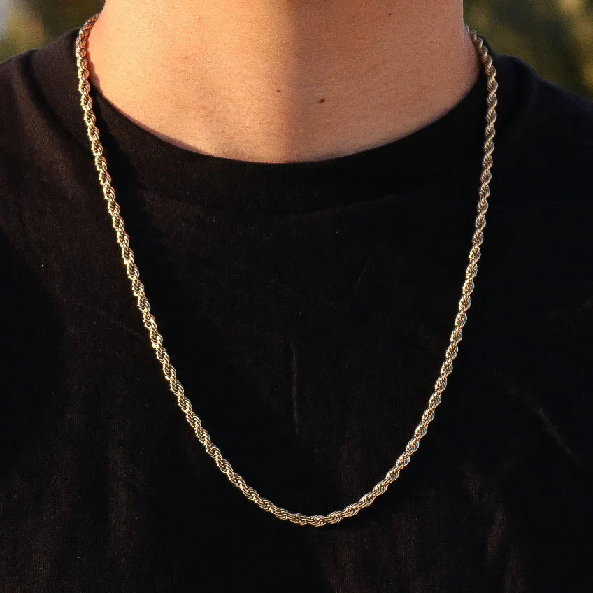Rope Chain Necklace - 4mm-1