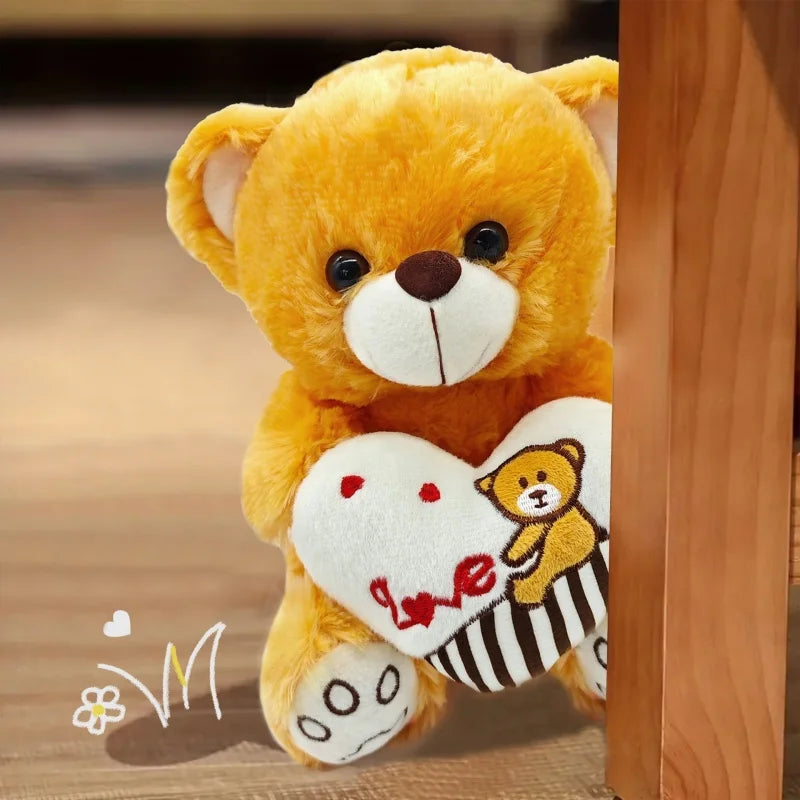 Teddy Bear Heart Plush-4