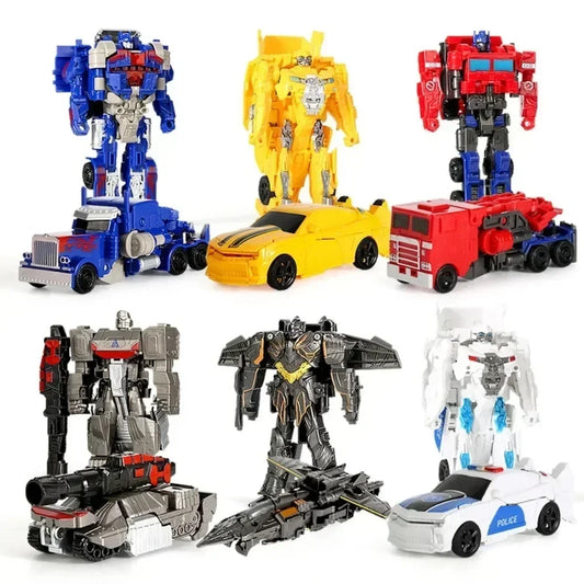 Transformation Car Anime Robot Model Toy-0