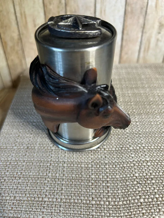 Western Horse Tooth Pick Holder