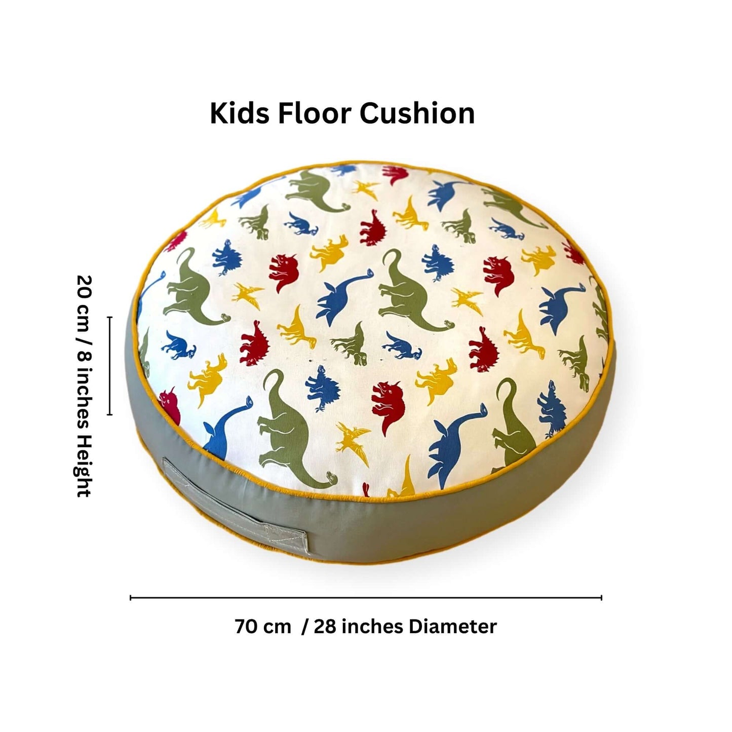 Kids Floor Pillow  Montessori Play Mat Large Toddler Cushion-1