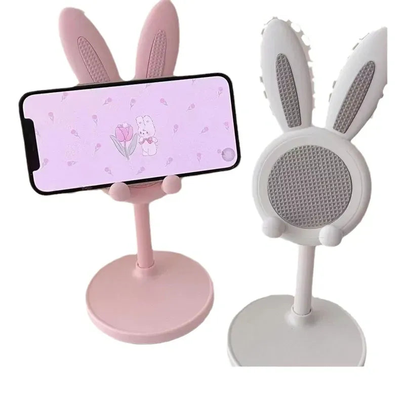Bunny Mobile Phone Bracket Adjustable Student Desktop Lazy Home Selfie Live Support Rack