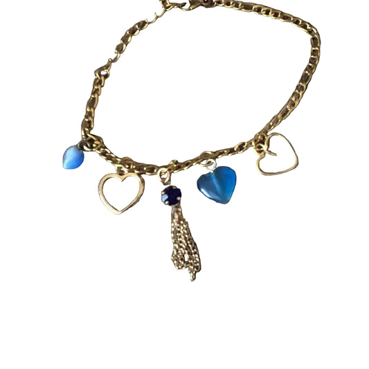 Heart Design Country Bracelet Assorted Heart Style Charms