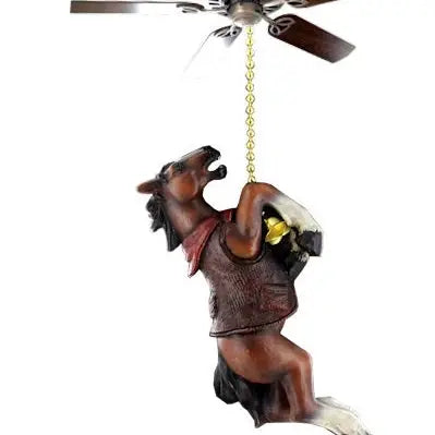 Horse or Cow Ceiling Light Pull