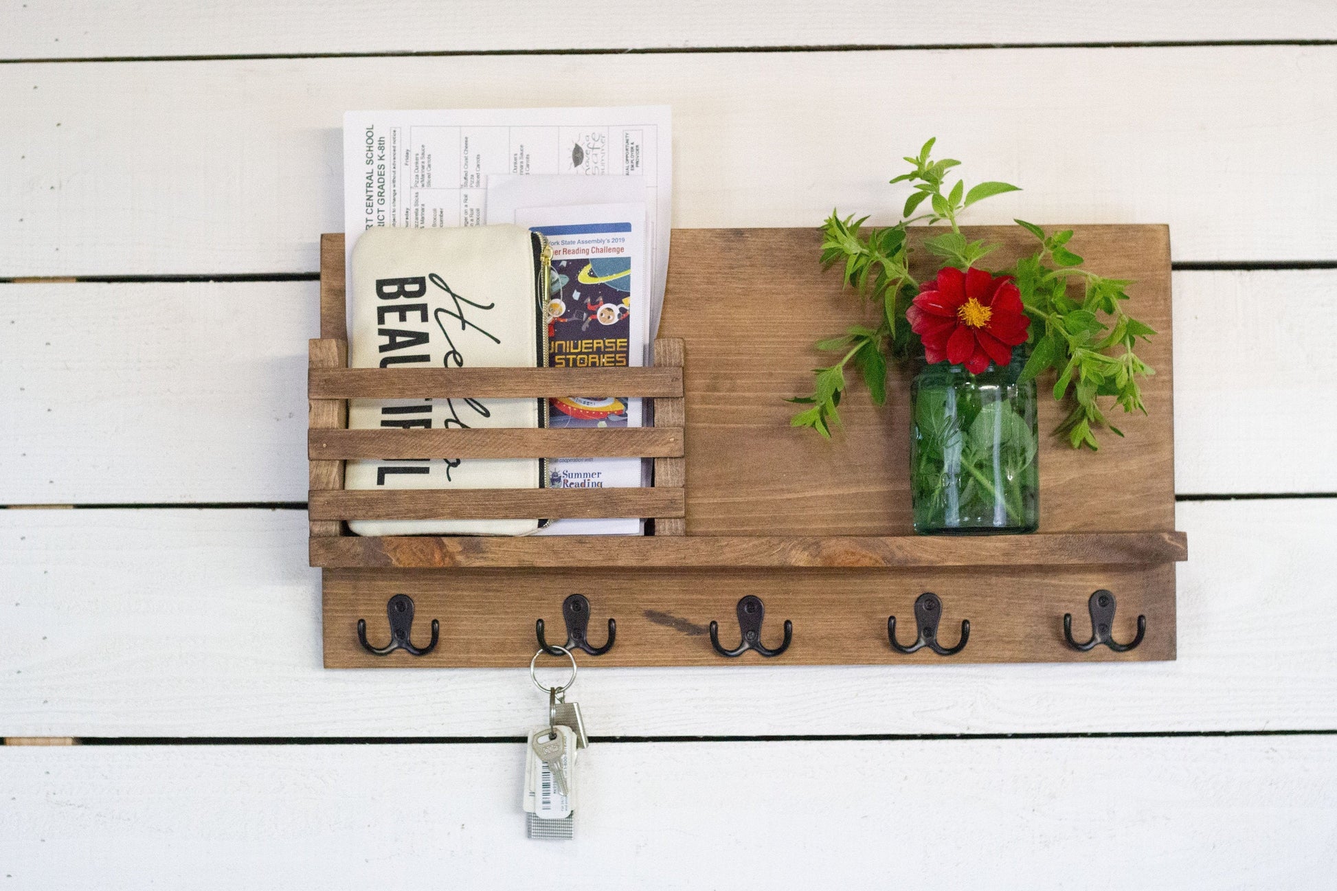 Mail and Key Holder-4