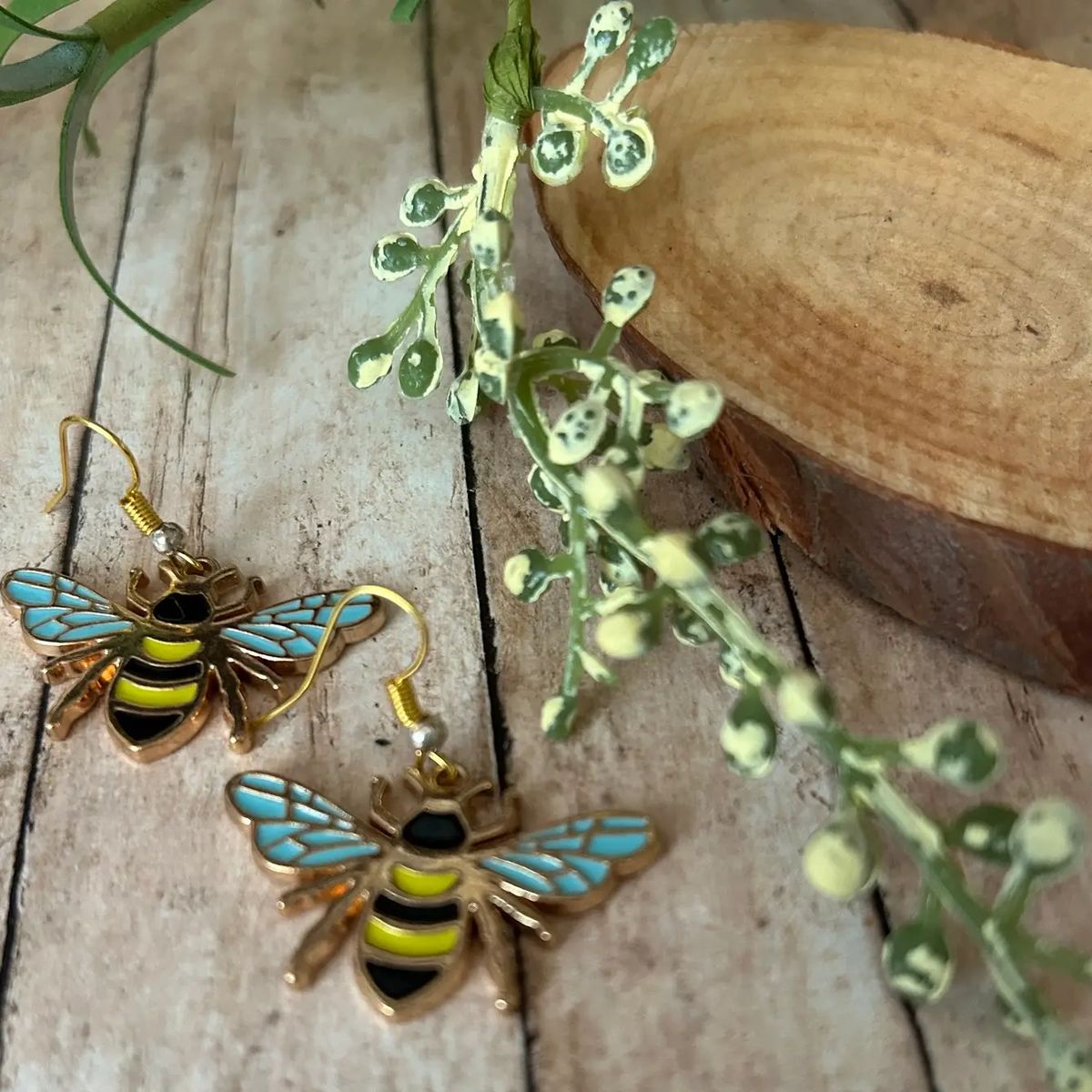 Bumble Bee Earrings